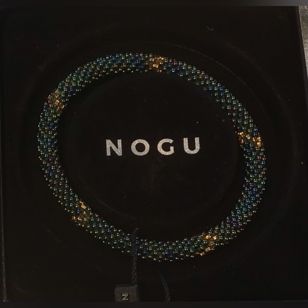 💚💛💙 NOGU Himalayan Green, Gold, Blue Bracelet 💙💛💚
